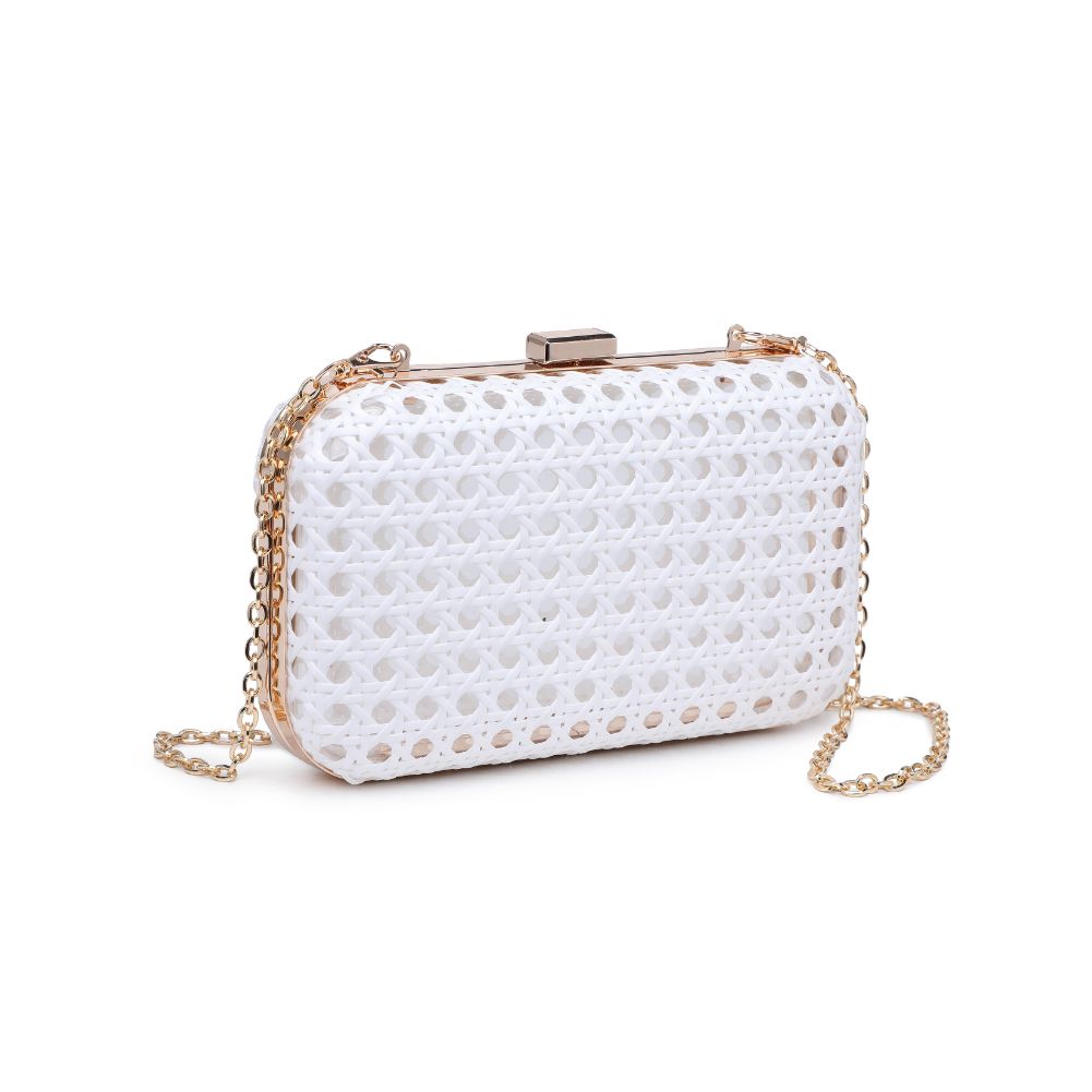 Product Image of Urban Expressions Itzel Minaudiere 840611100078 View 6 | White