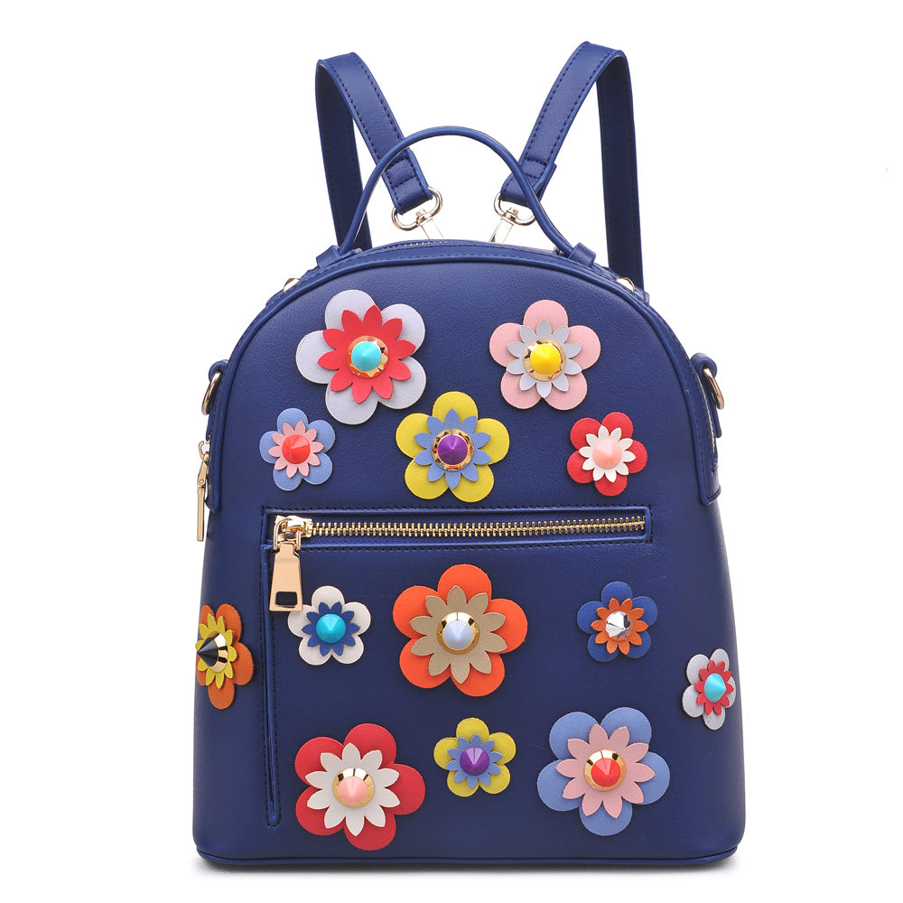 Product Image of Urban Expressions Pandora Backpack 840611127679 View 1 | Navy