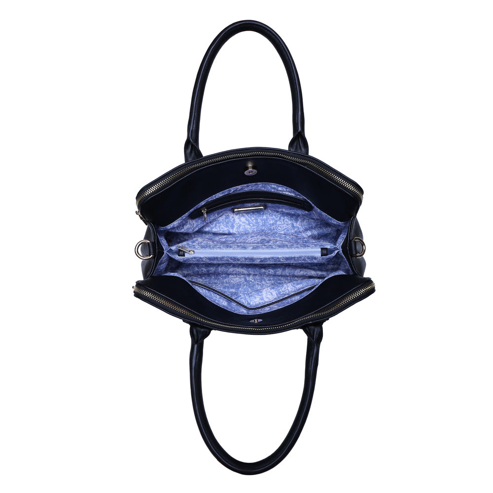 Product Image of Urban Expressions Huckleberry Satchel NA-840611141552 View 4 | Black