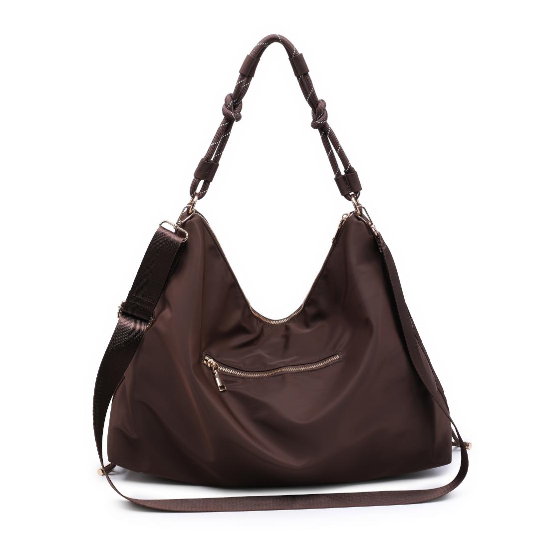 Urban Expressions Jensen Tote 840504215209 View 8 | Chocolate