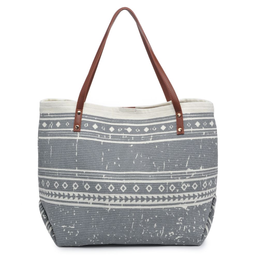 Product Image of Urban Expressions Helena Tote 818209017961 View 7 | Grey Combo