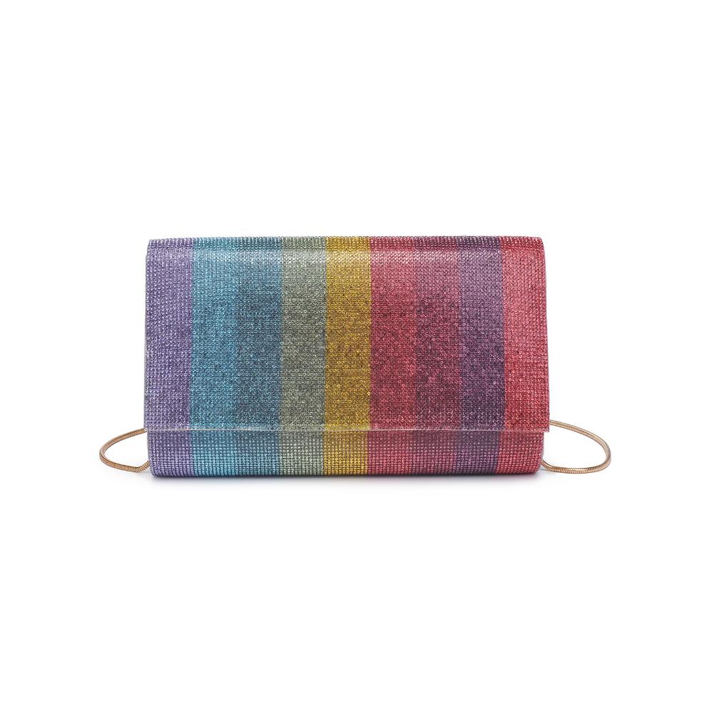 Woman wearing Multi Urban Expressions Bowie Evening Bag 840611142153 View 5 | Multi