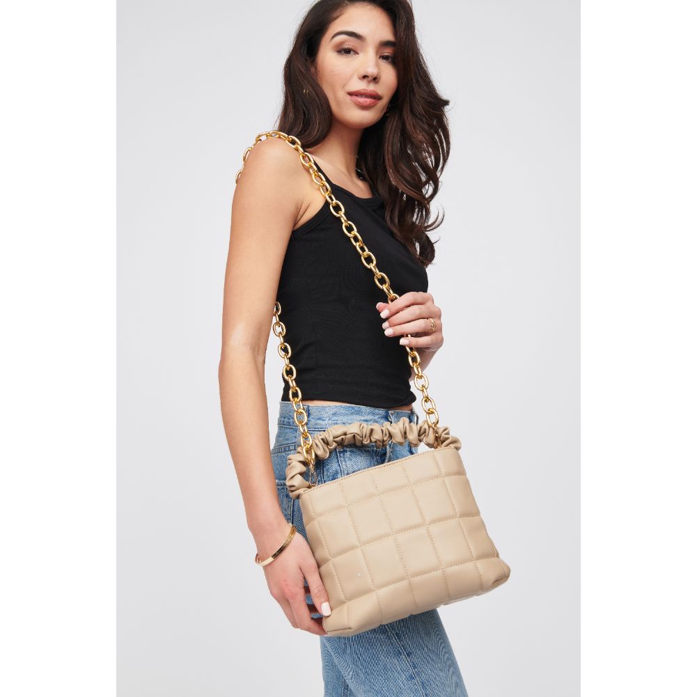 Woman wearing Natural Urban Expressions Bexley Crossbody 818209015936 View 2 | Natural