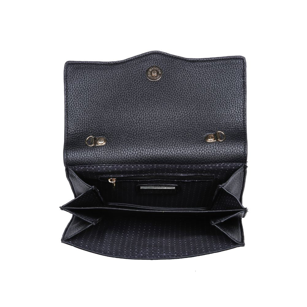 Product Image of Urban Expressions Ella Pebble Crossbody NA-840611162892 View 4 | Black