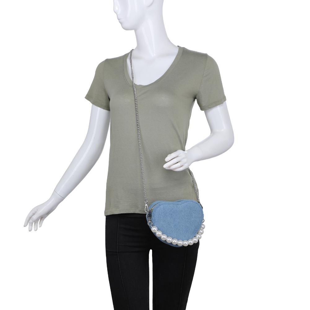 Product Image of Urban Expressions Roux Crossbody 840611124531 View 5 | Denim