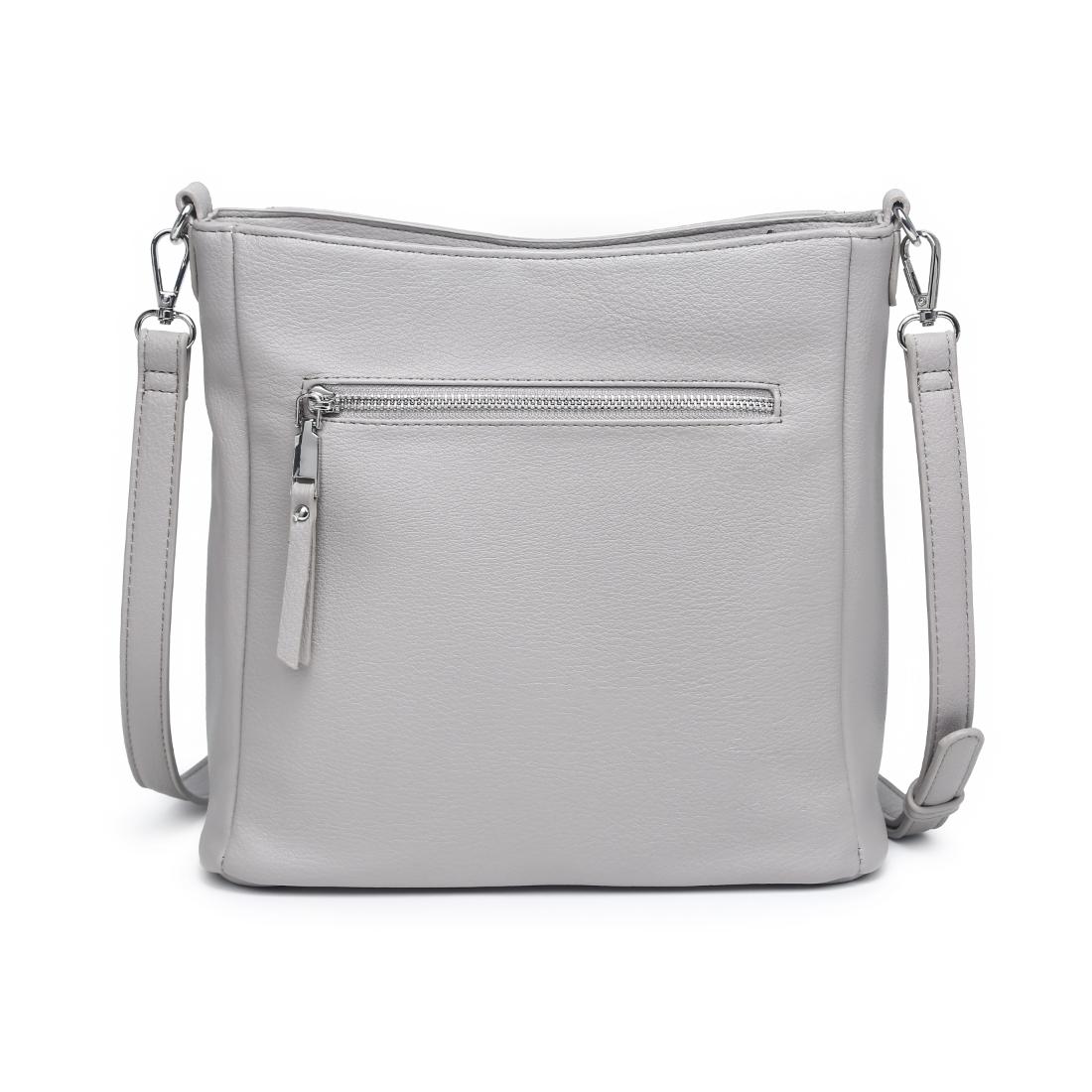 Product Image of Urban Expressions Brinley Crossbody 840504200366 View 3 | Grey