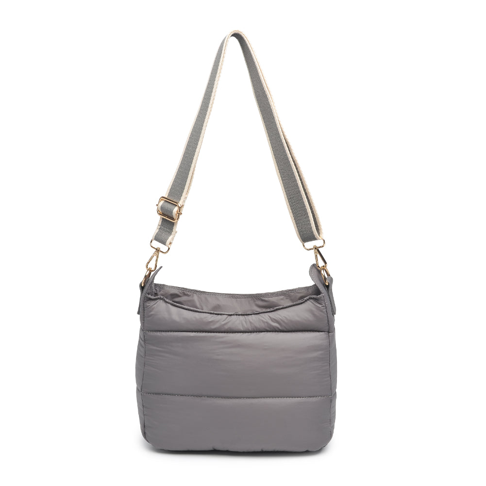 Product Image of Urban Expressions Verna Crossbody 840611184986 View 5 | Grey
