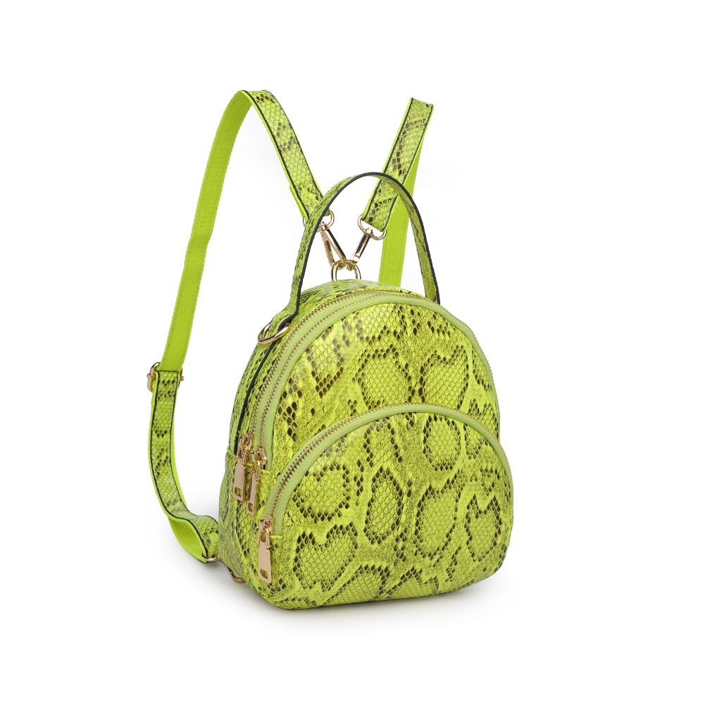 Product Image of Urban Expressions Nichole Backpack NA-840611162854 View 2 | Neon Yellow