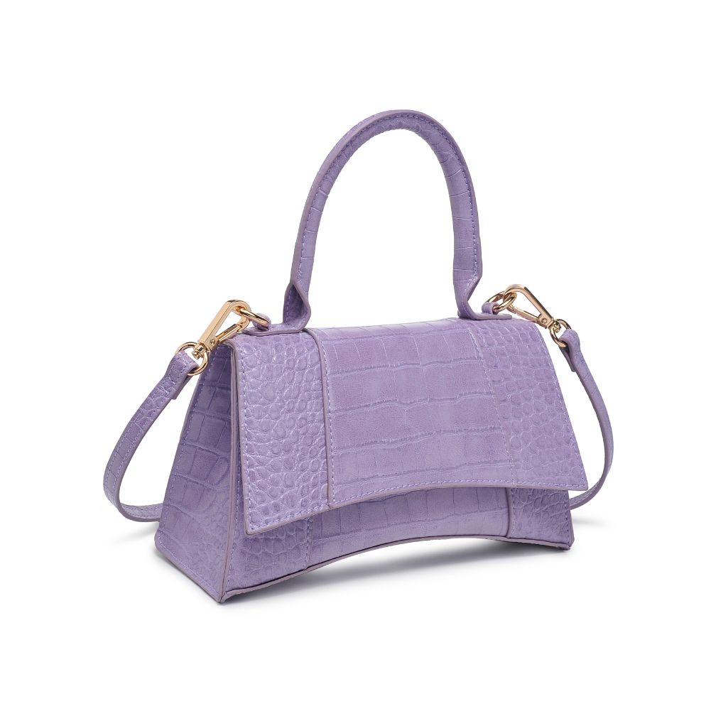 Product Image of Urban Expressions Lucas - Croco Crossbody 818209018401 View 6 | Lavender