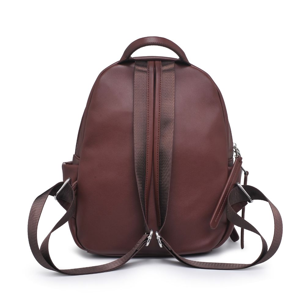 Product Image of Urban Expressions Briana Backpack 818209011921 View 7 | Chocolate