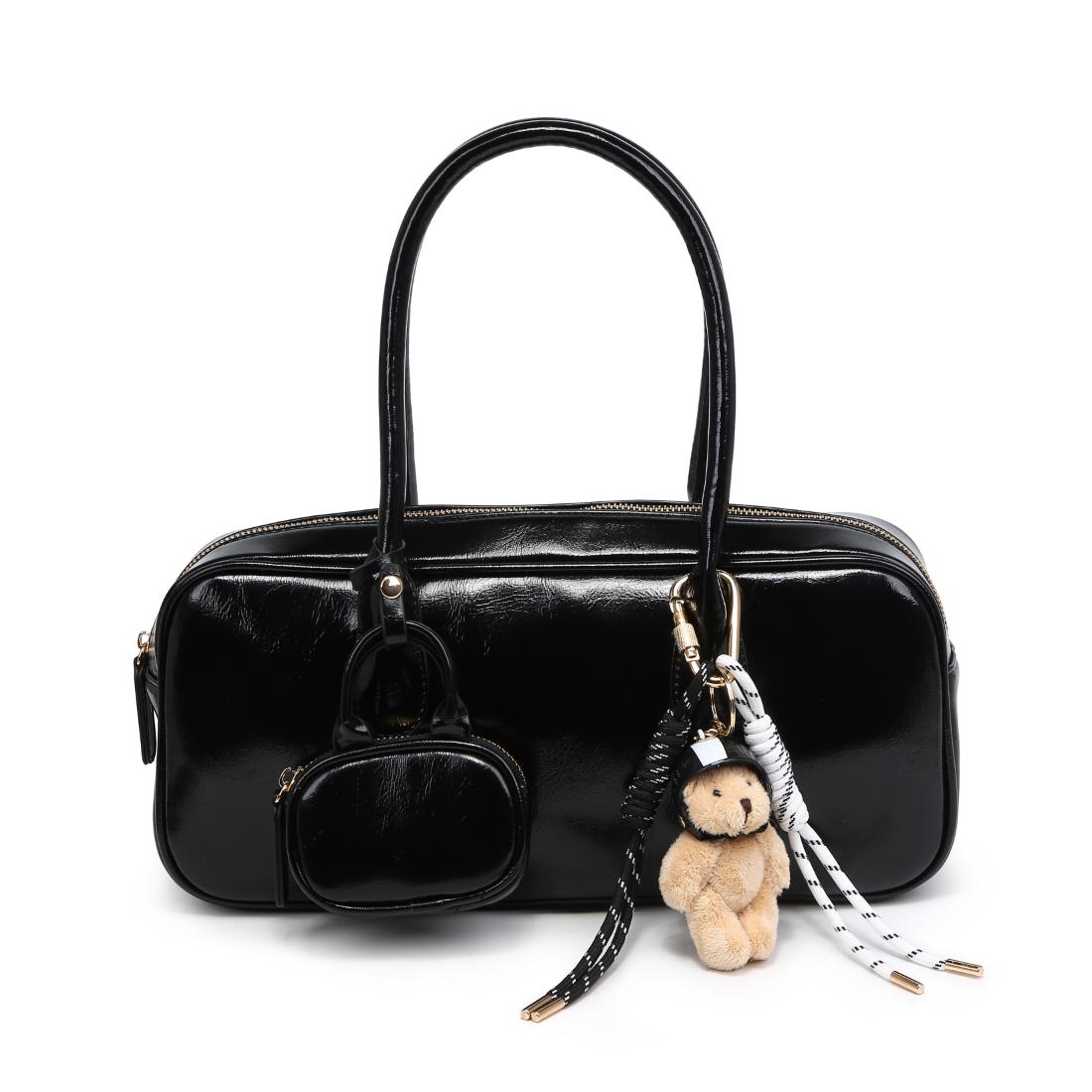 Product Image of Urban Expressions Liora Shoulder Bag 840611198068 View 5 | Black