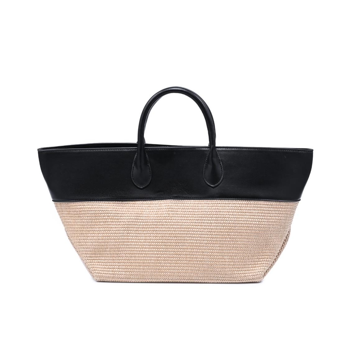 Urban Expressions Kingston Tote 840504205675 View 7 | Natural Black