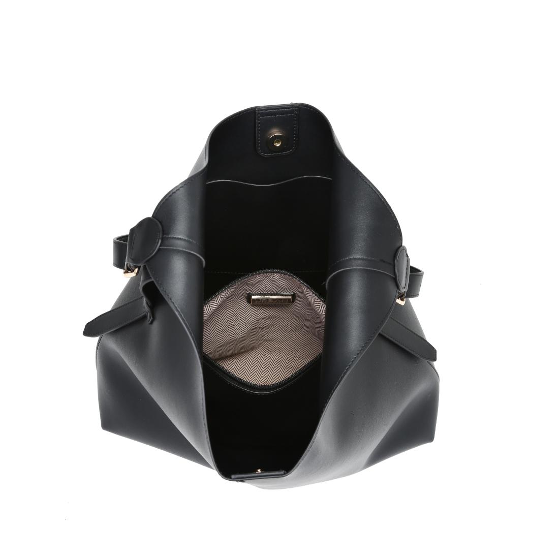 Woman wearing Black Urban Expressions Maria Hobo 840504206252 View 9 | Black