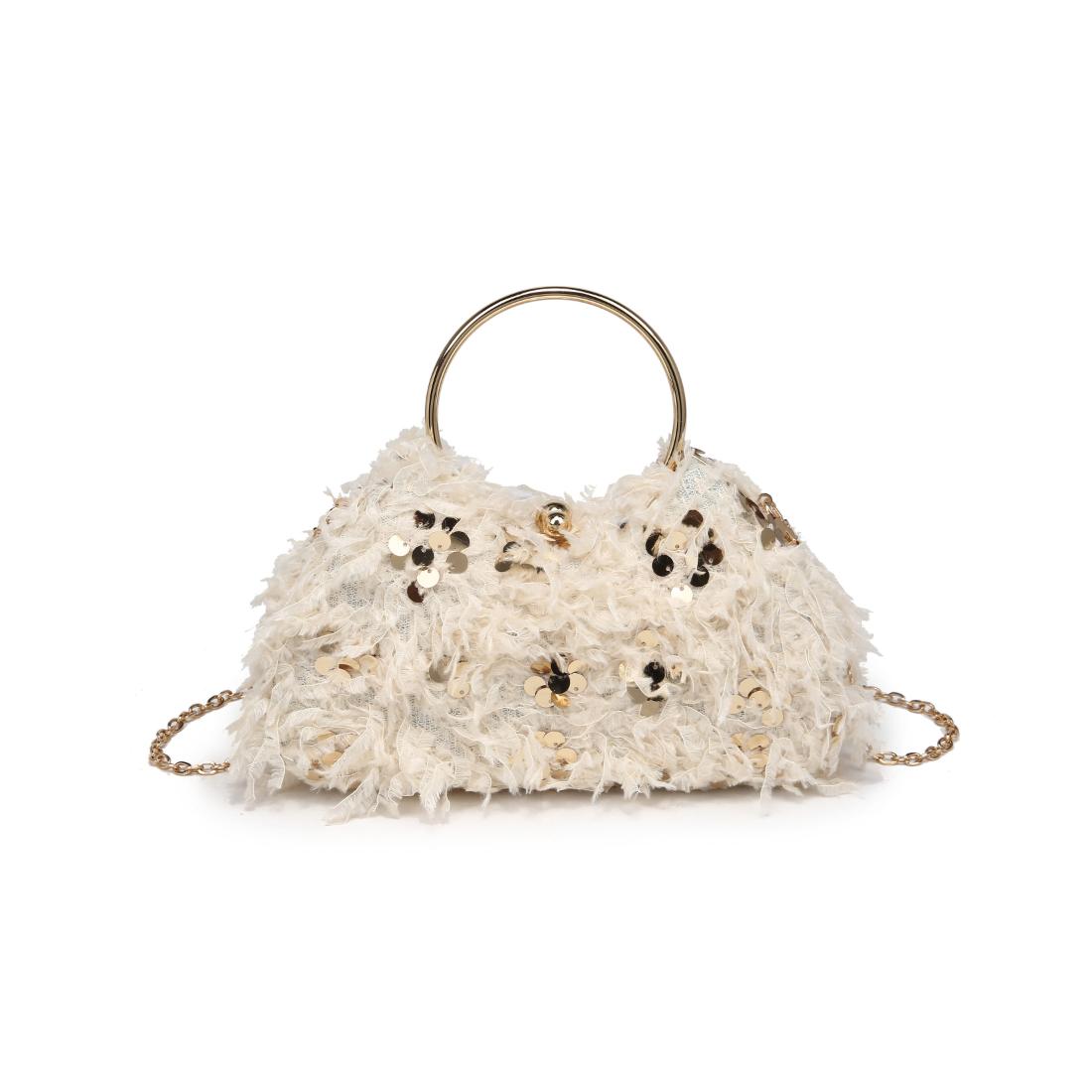Product Image of Urban Expressions Charlotte Evening Bag 840504200953 View 7 | Champagne