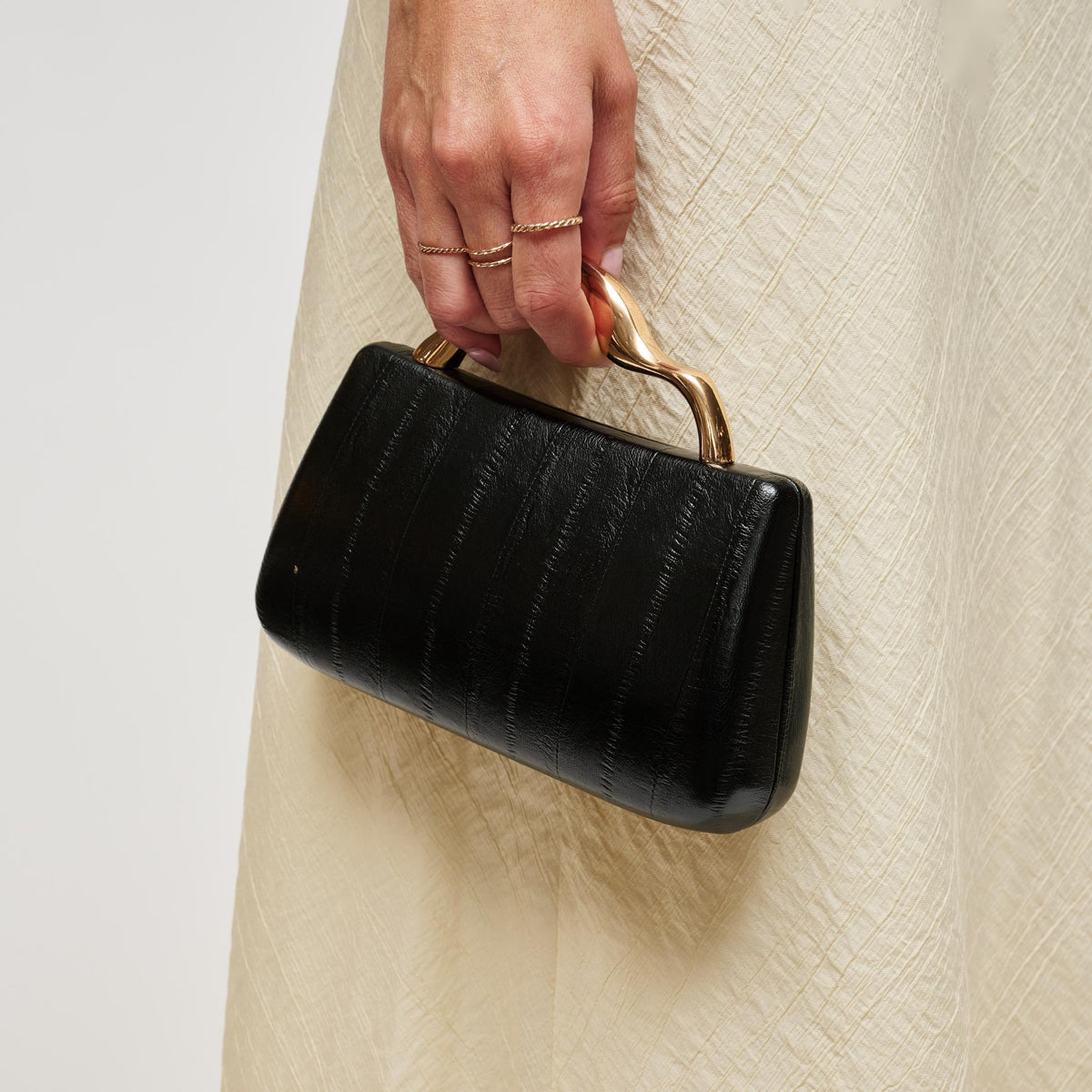 Woman wearing Black Urban Expressions Nichelle Clutch 840504212000 View 1 | Black