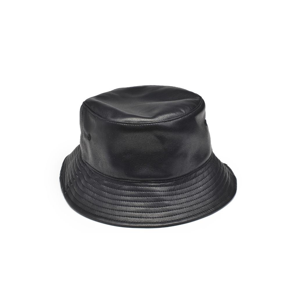 Vegan Leather Bucket Hat - Urban Expressions
