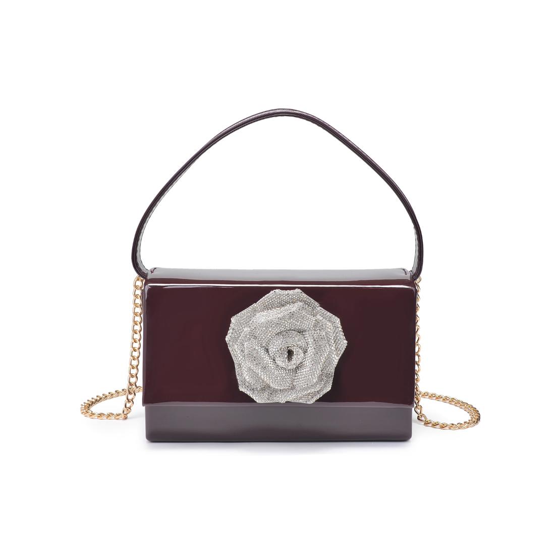 Product Image of Urban Expressions Patty Evening Bag 840611198471 View 5 | Burgundy