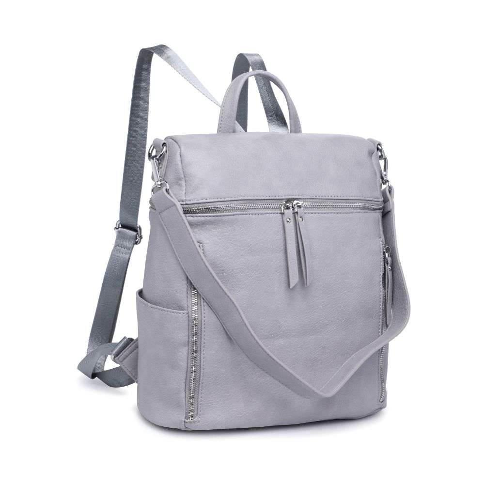 Product Image of Urban Expressions Jefferson Backpack 840611179753 View 6 | Grey