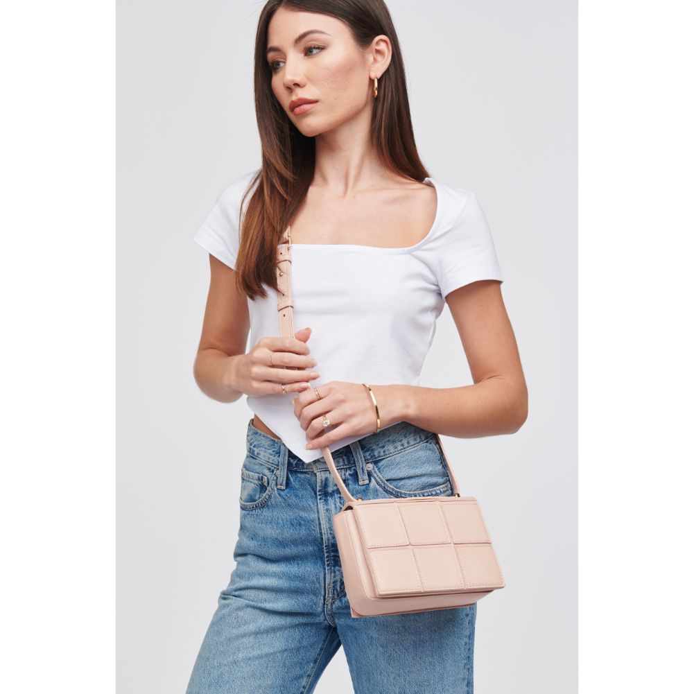 Woman wearing Natural Urban Expressions Amanda Crossbody 818209016070 View 2 | Natural