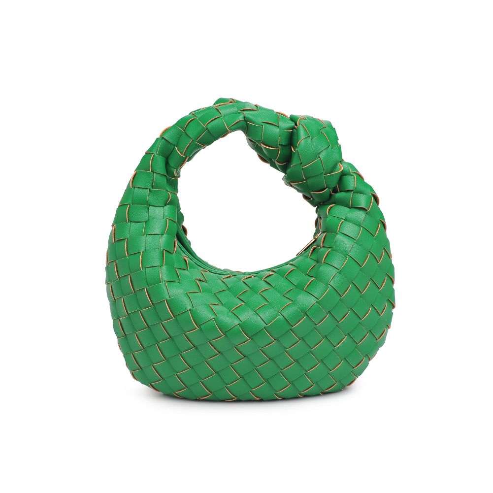 Product Image of Urban Expressions Tracy - Woven Clutch 840611107800 View 7 | Kelly Green