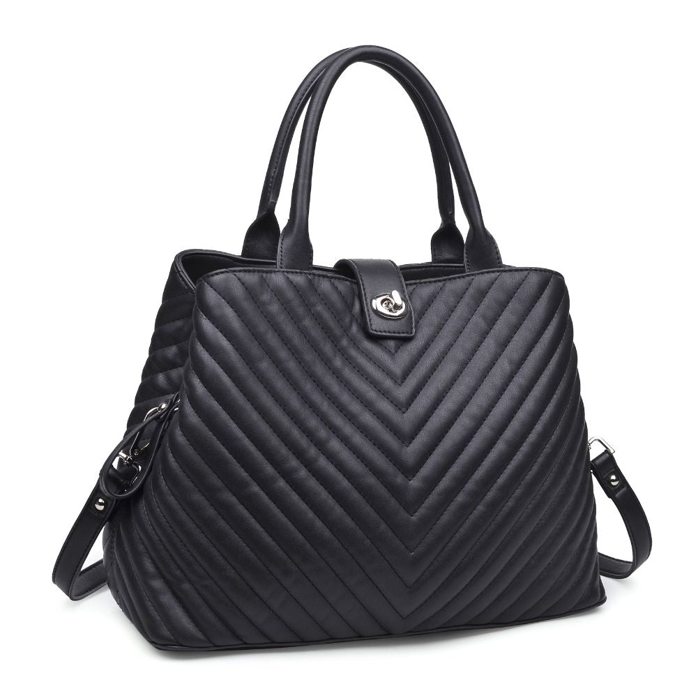 Product Image of Urban Expressions Gazer Satchel NA-840611145628 View 2 | Black
