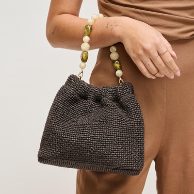 Woman wearing Chocolate Urban Expressions Emery Crossbody 840504206368 View 1 | Chocolate