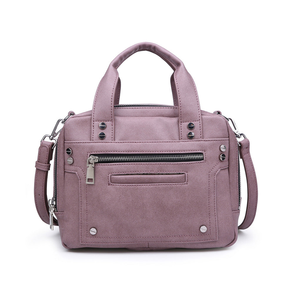 Product Image of Urban Expressions Cody Satchel NA-840611150820 View 1 | Mauve