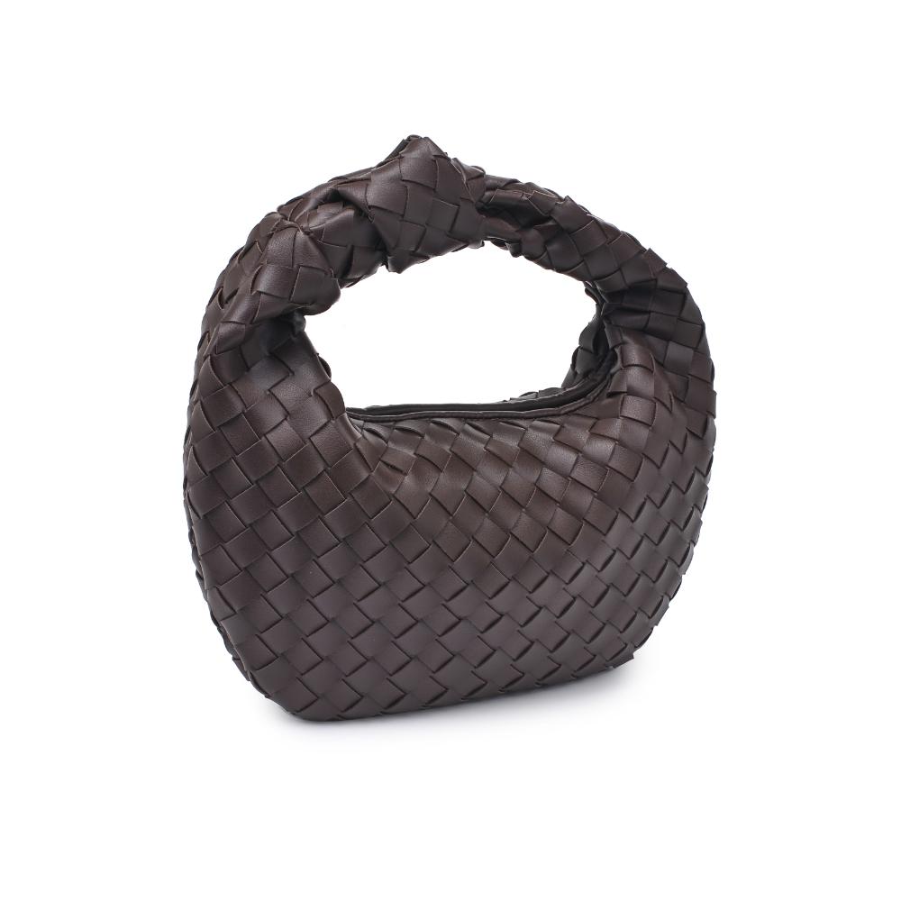 Product Image of Urban Expressions Tracy - Woven Clutch 840611192943 View 6 | Espresso