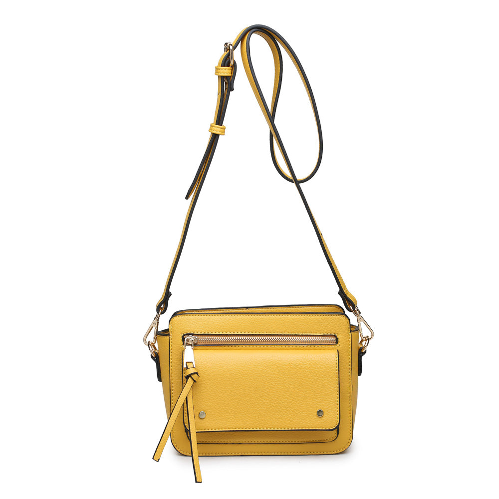 Product Image of Urban Expressions Lotus Crossbody 840611141026 View 1 | Mustard
