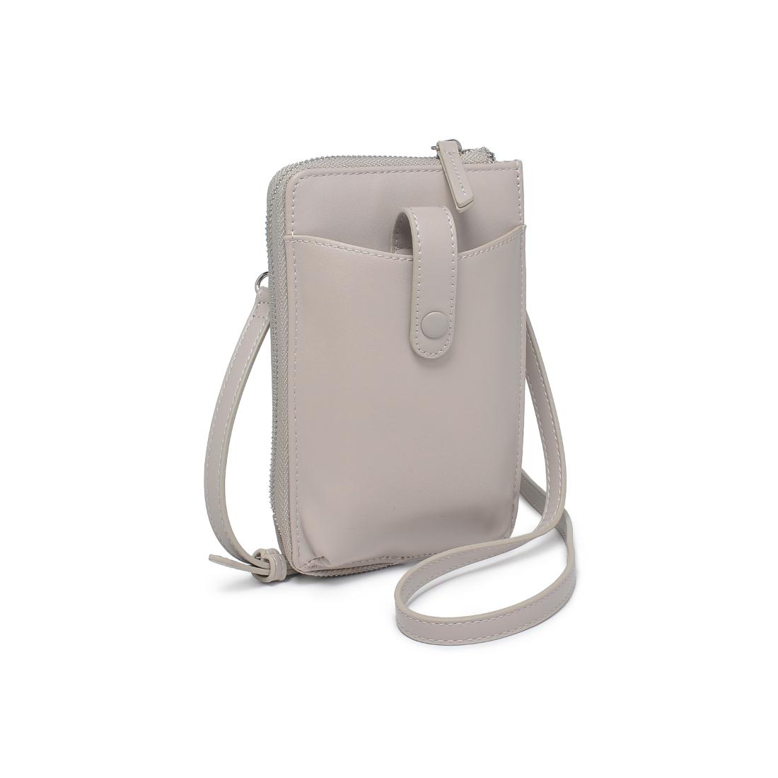 Urban Expressions Carol Cell Phone Crossbody 840504201233 View 6 | Grey