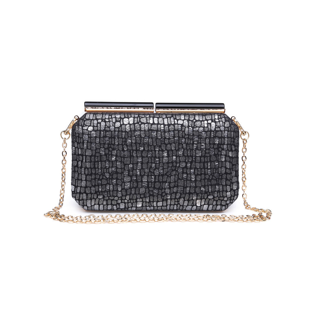 Product Image of Urban Expressions Meghan Clutch NA-840611157126 View 1 | Silver