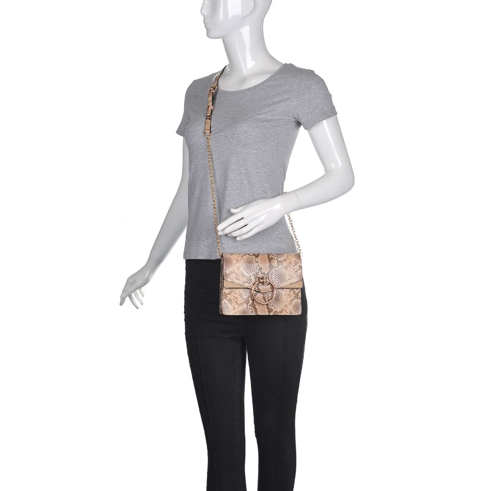 Product Image of Urban Expressions Ella Crossbody 840611171177 View 5 | Tan