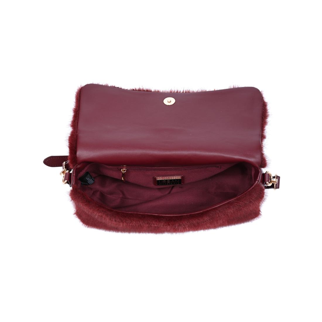 Urban Expressions Glorida Shoulder Bag 840504215056 View 4 | Burgundy