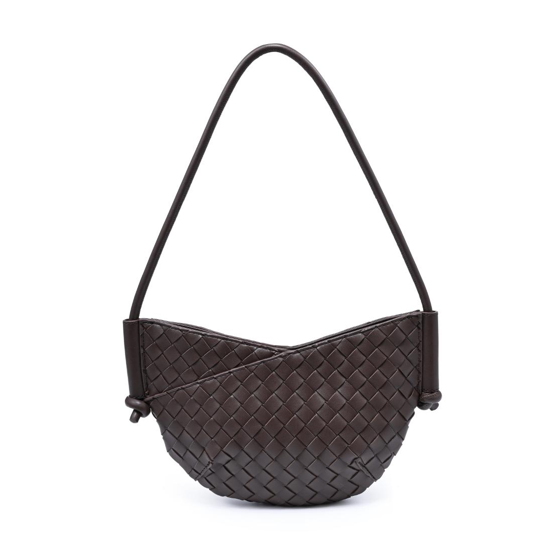 Woman wearing Chocolate Urban Expressions Oakley Shoulder Bag 840504204227 View 5 | Chocolate