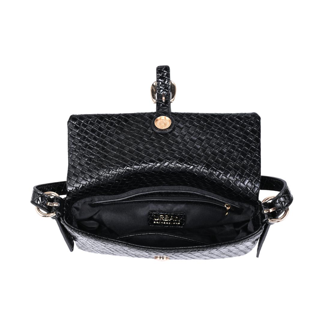 Urban Expressions Gloria - Woven Shoulder Bag 840504213816 View 4 | Black