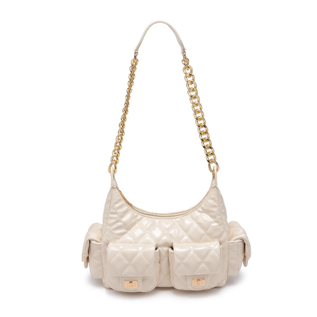 Product Image of Urban Expressions Janette Shoulder Bag 840611199140 View 5 | Ivory
