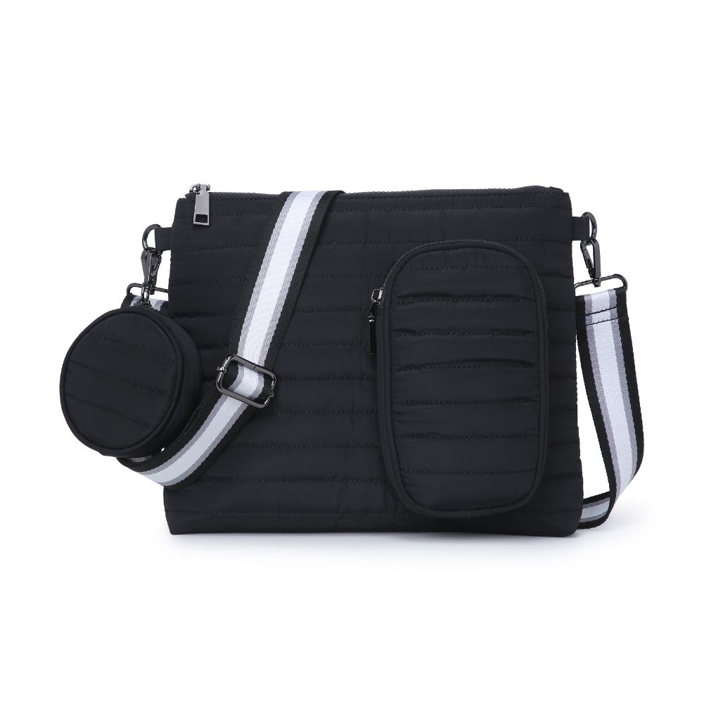 Product Image of Urban Expressions Arlo Crossbody 840611180643 View 1 | Black