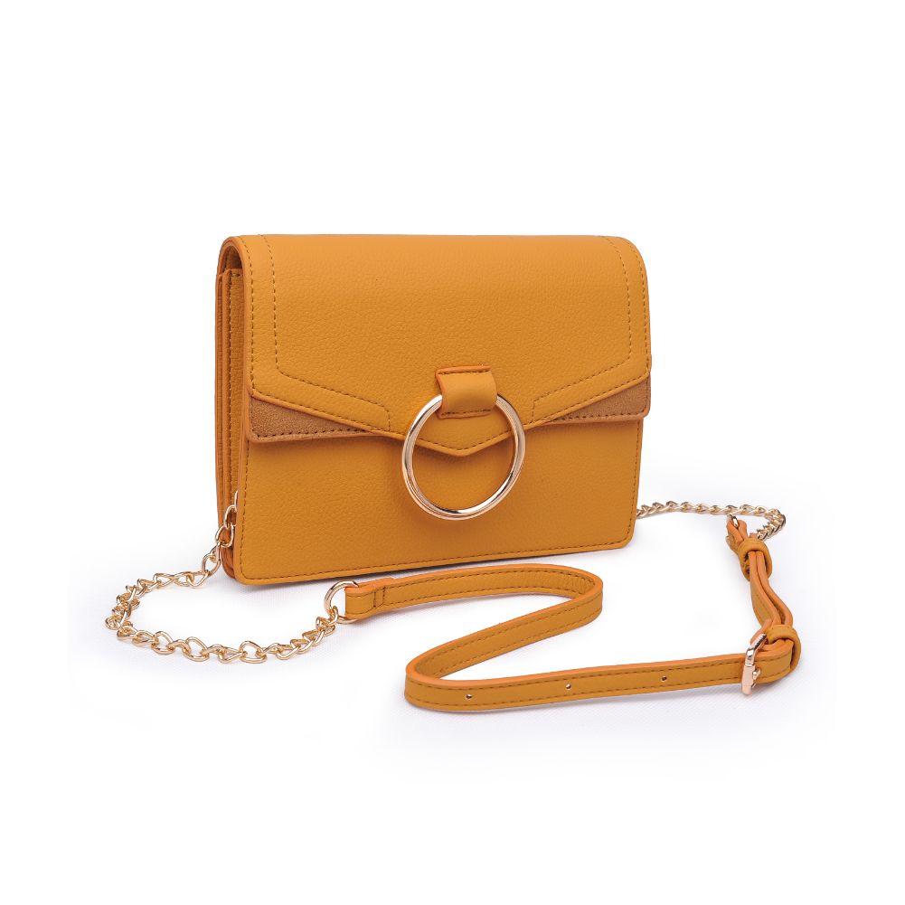 Product Image of Urban Expressions Ella Pebble Crossbody NA-840611162922 View 2 | Mustard