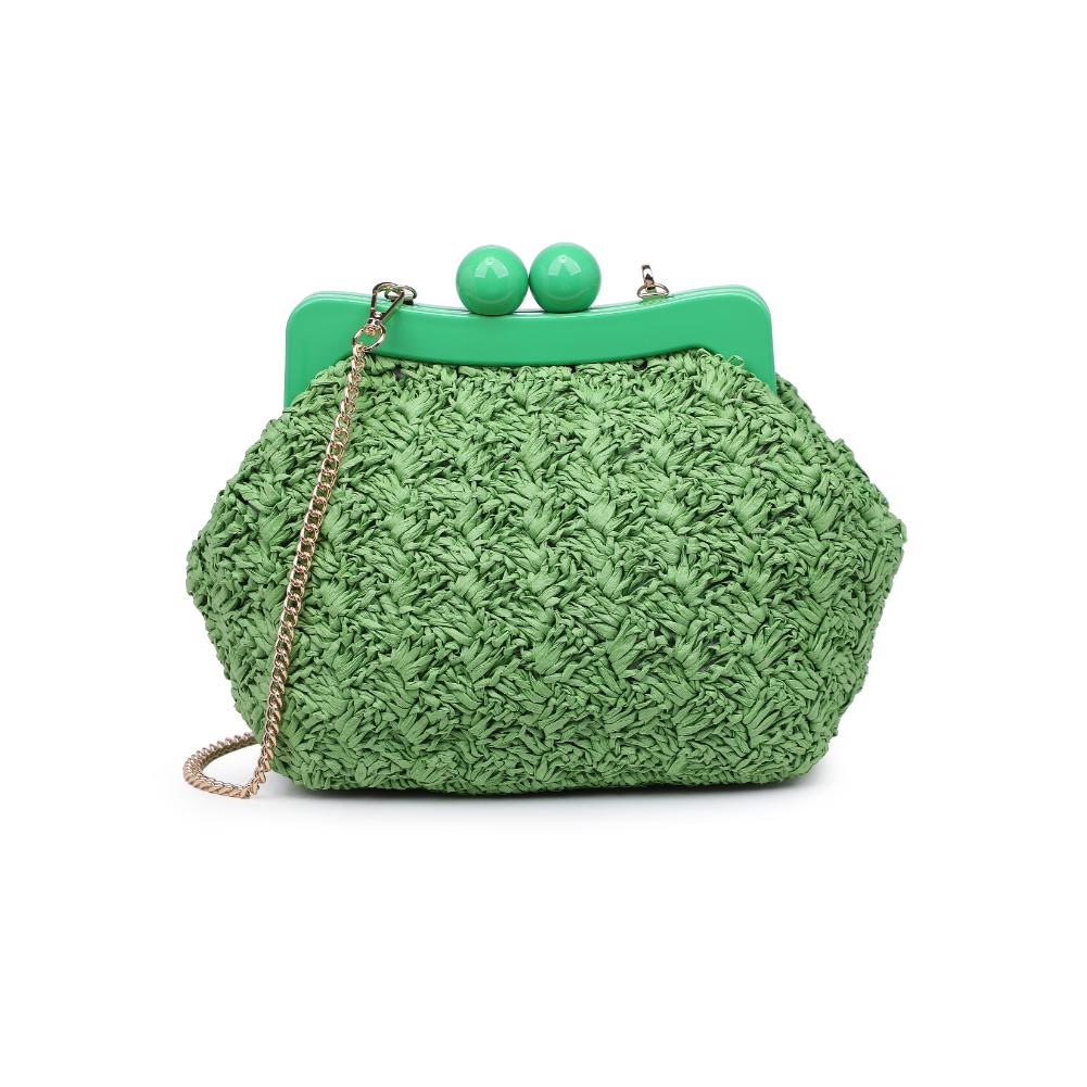 Woman wearing Green Urban Expressions Naomi Crossbody 840611119698 View 5 | Green