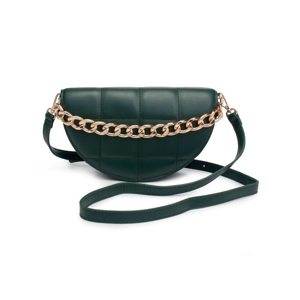 Product Image of Urban Expressions Natalie Crossbody 840611183019 View 5 | Hunter Green
