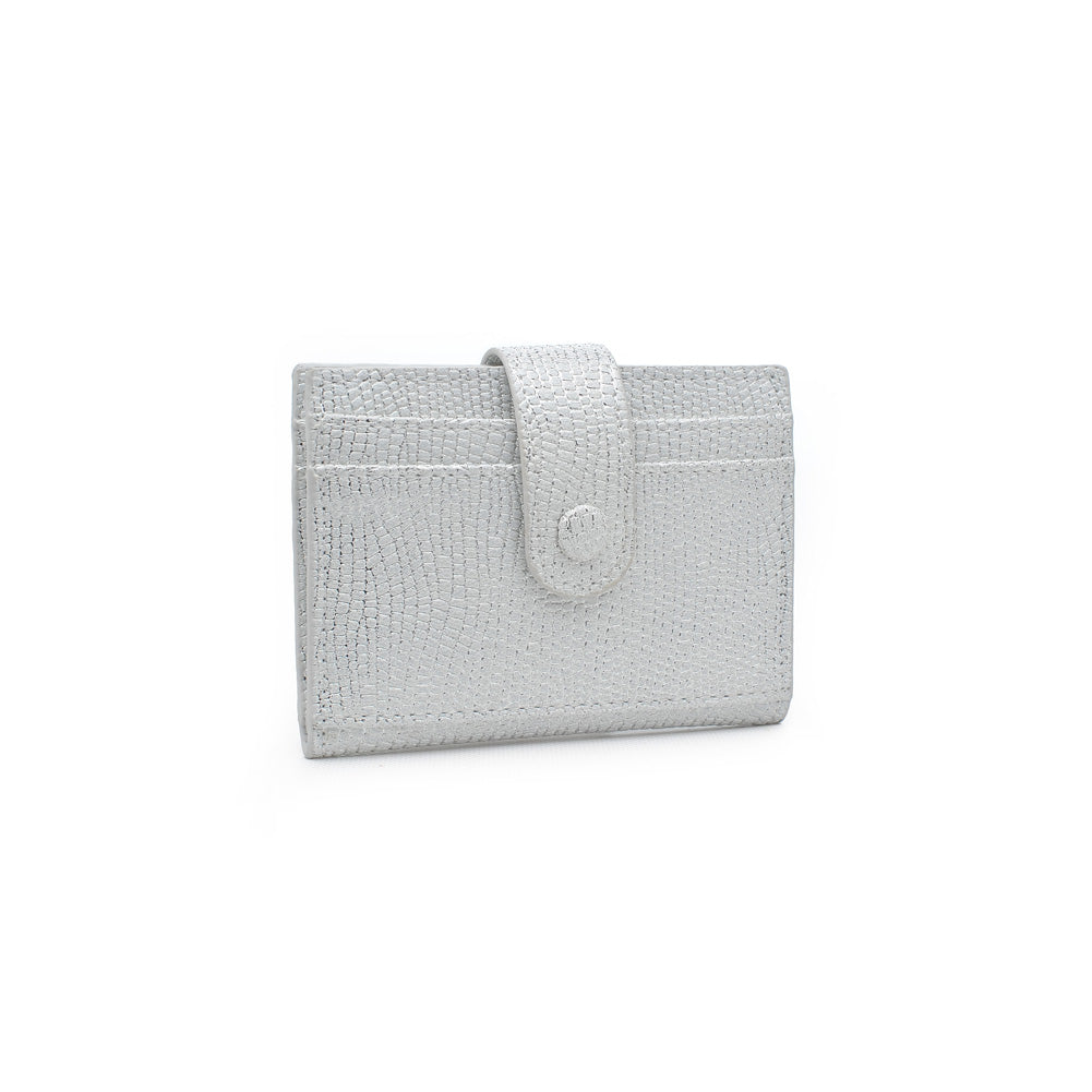 Product Image of Urban Expressions Lola Snake Card Holder 840611144379 View 2 | White