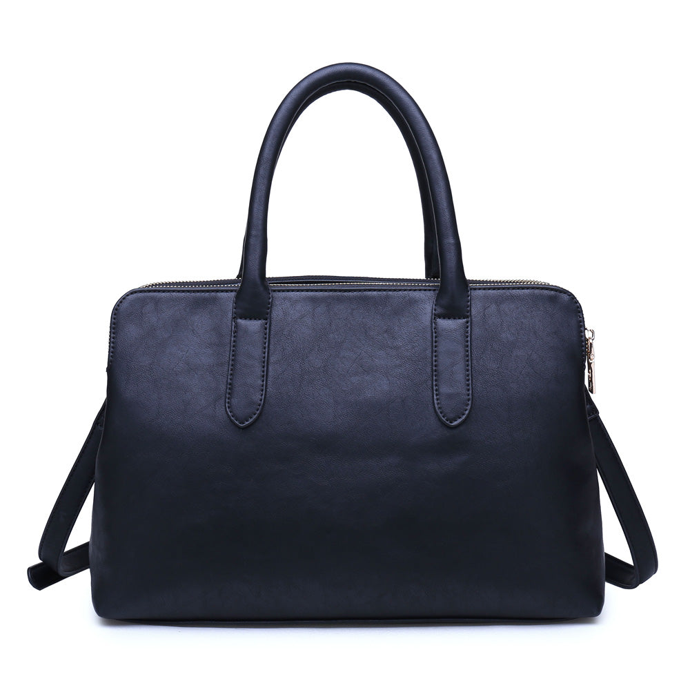 Product Image of Urban Expressions Huckleberry Satchel NA-840611141552 View 3 | Black