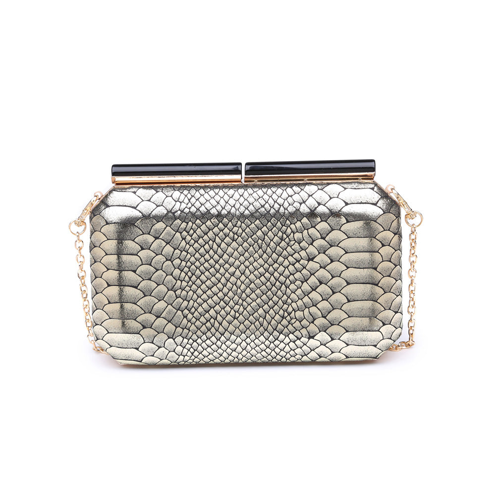 Product Image of Urban Expressions Meghan Clutch NA-840611157157 View 3 | Gold
