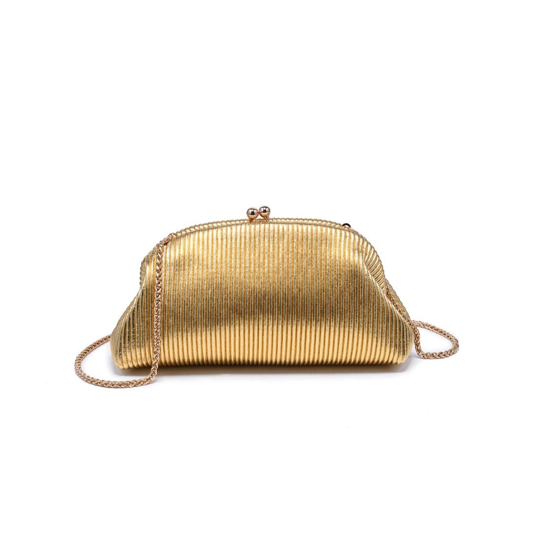 Urban Expressions Coraline Clutch 840504215018 View 1 | Gold