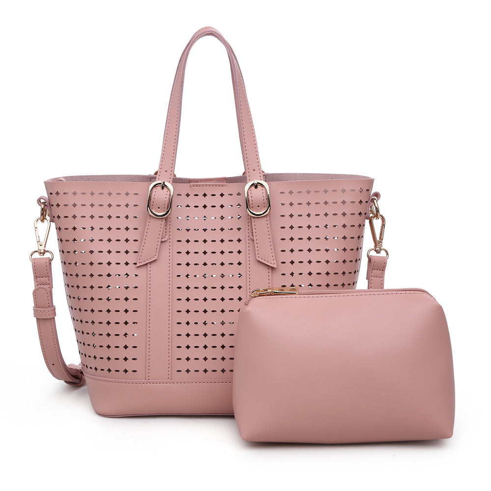 Product Image of Urban Expressions Magnolia Tote NA-840611158840 View 1 | Blush