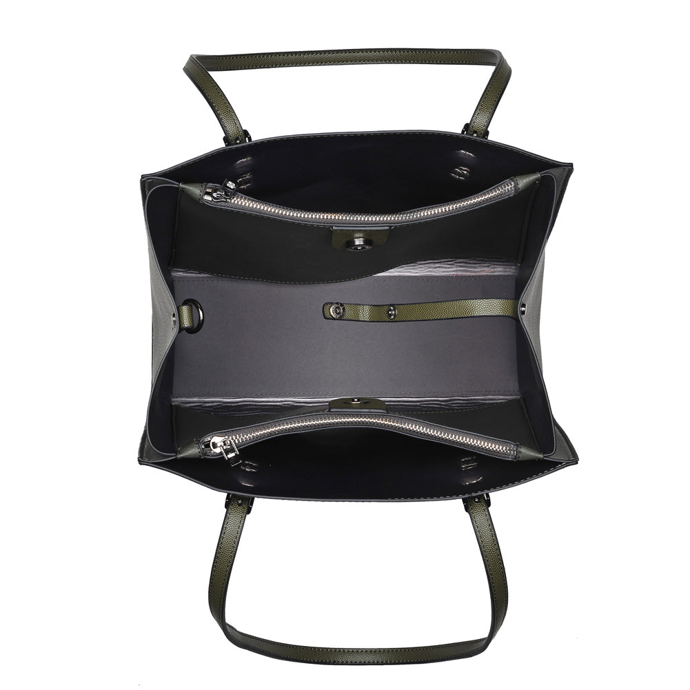 Product Image of Urban Expressions Tia Tote NA-840611150066 View 4 | Olive