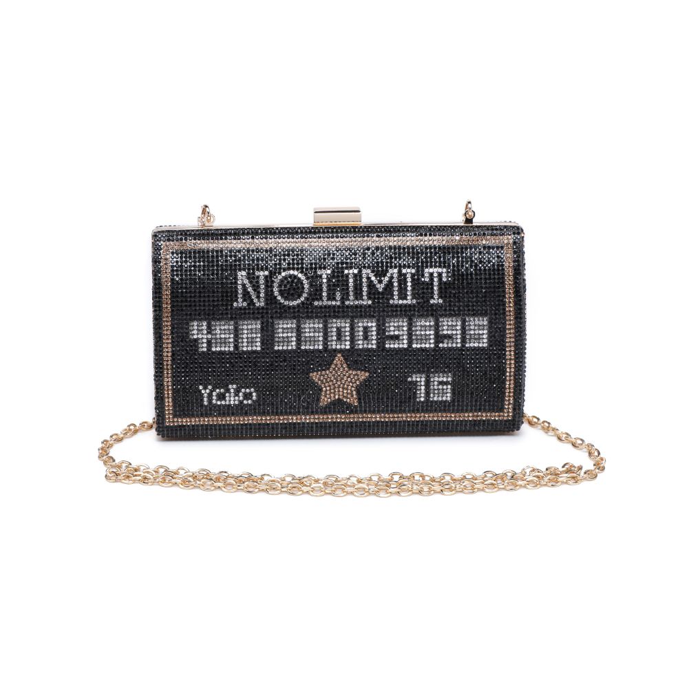 Product Image of Urban Expressions Vegas Minaudiere 818209012782 View 5 | Black