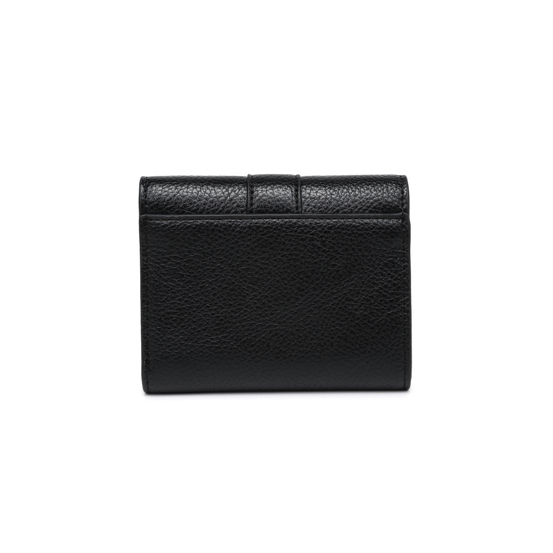 Woman wearing Black Urban Expressions Andie Wallet 840504208089 View 7 | Black