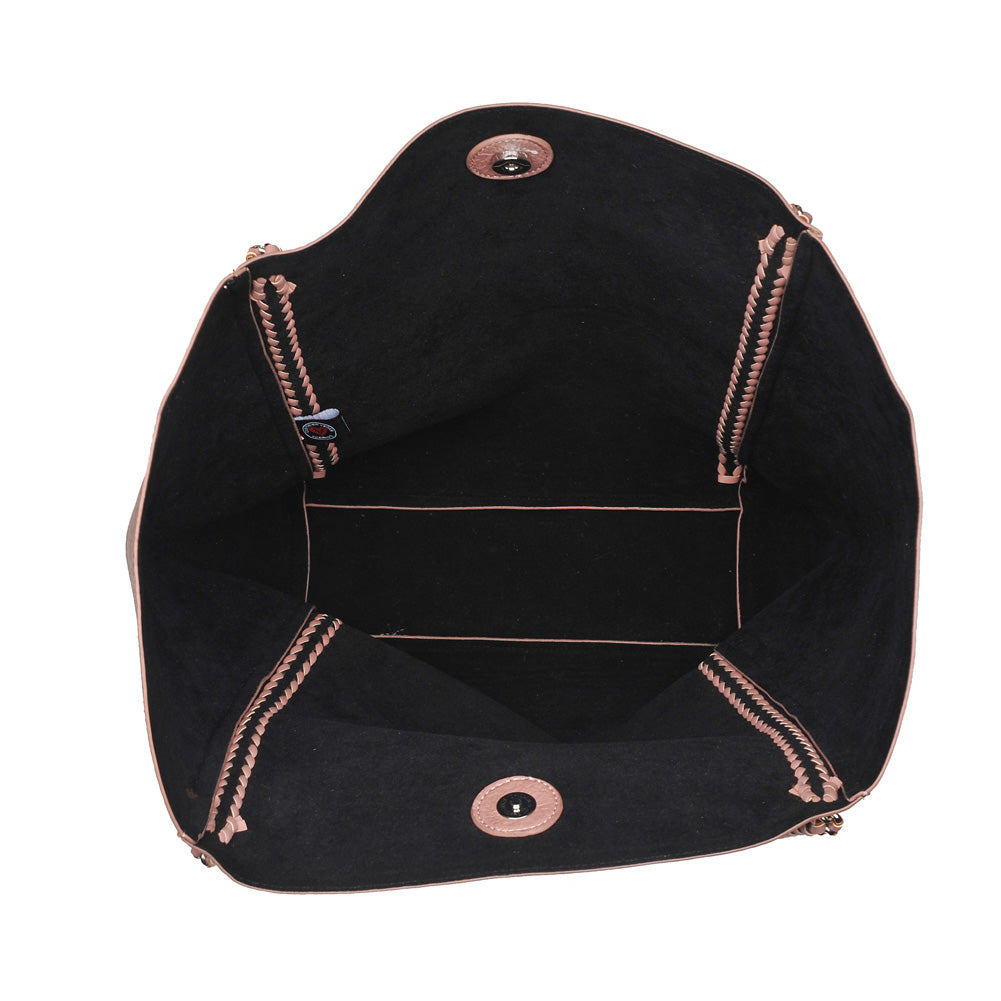 Product Image of Urban Expressions Matilda Tote NA-840611151445 View 4 | Mauve