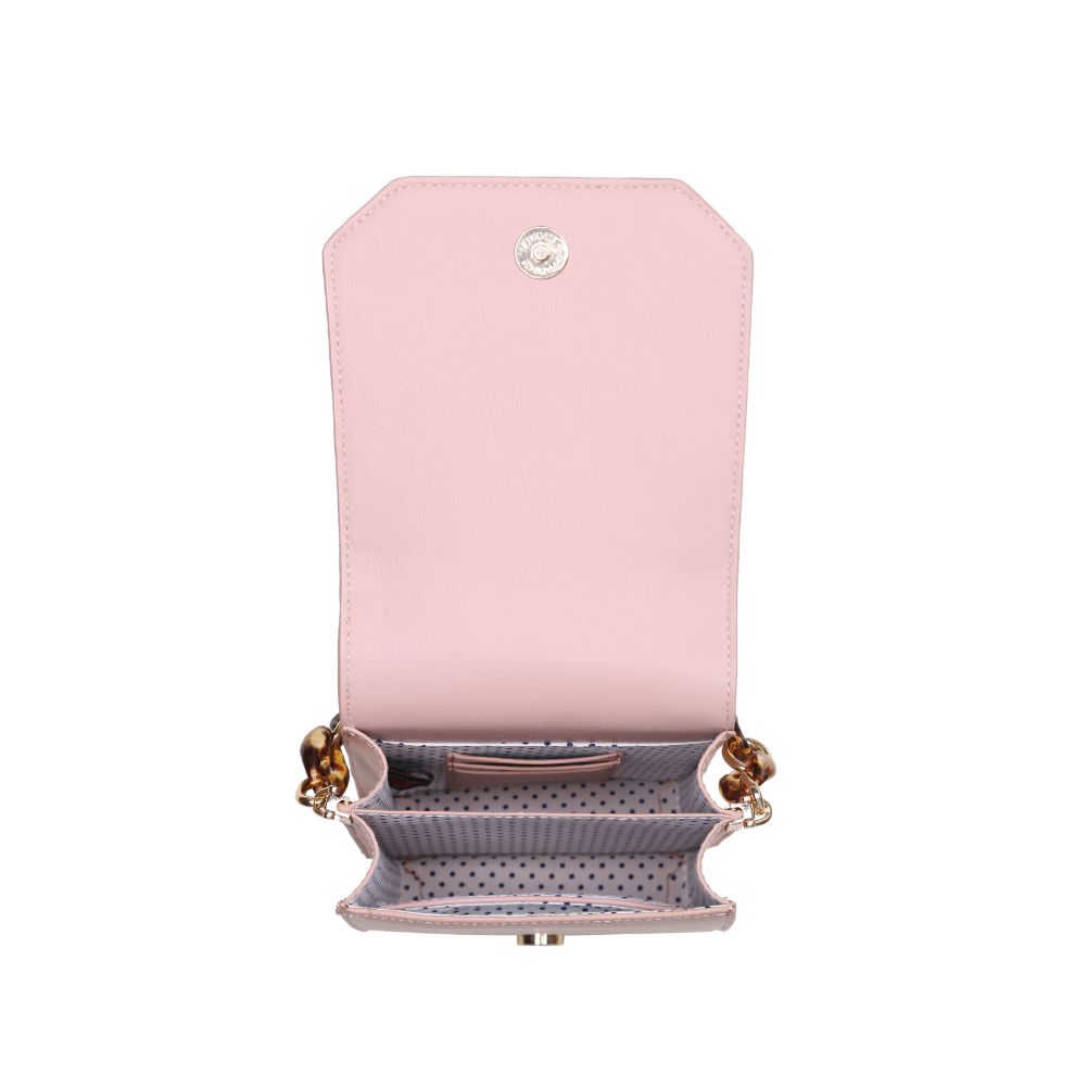 Woman wearing Blush Urban Expressions Bobbie Crossbody 840611169952 View 9 | Blush